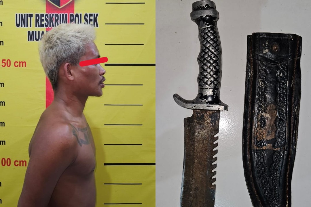 Berbuat Onar hingga Ancam Polisi, Pria ini Ditangkap Polisi di Muara Badak