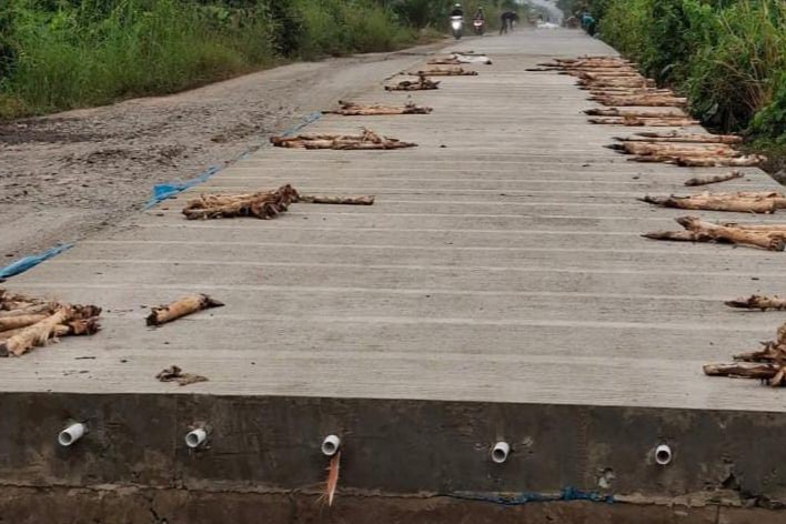 Tersisa 7 Paket Pekerjaan dalam Pembangunan 100 Kilometer Jalan di Paser 