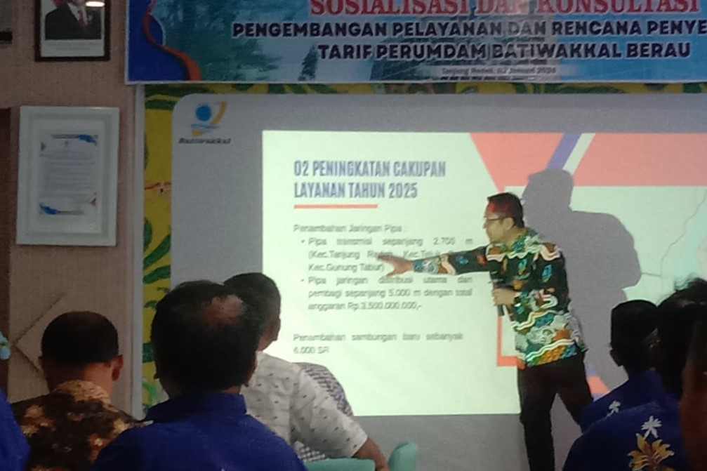 Perumda Batiwakkal Bakal Sesuaikan Tarif Air Bersih Berdasarkan Golongan Pelanggan