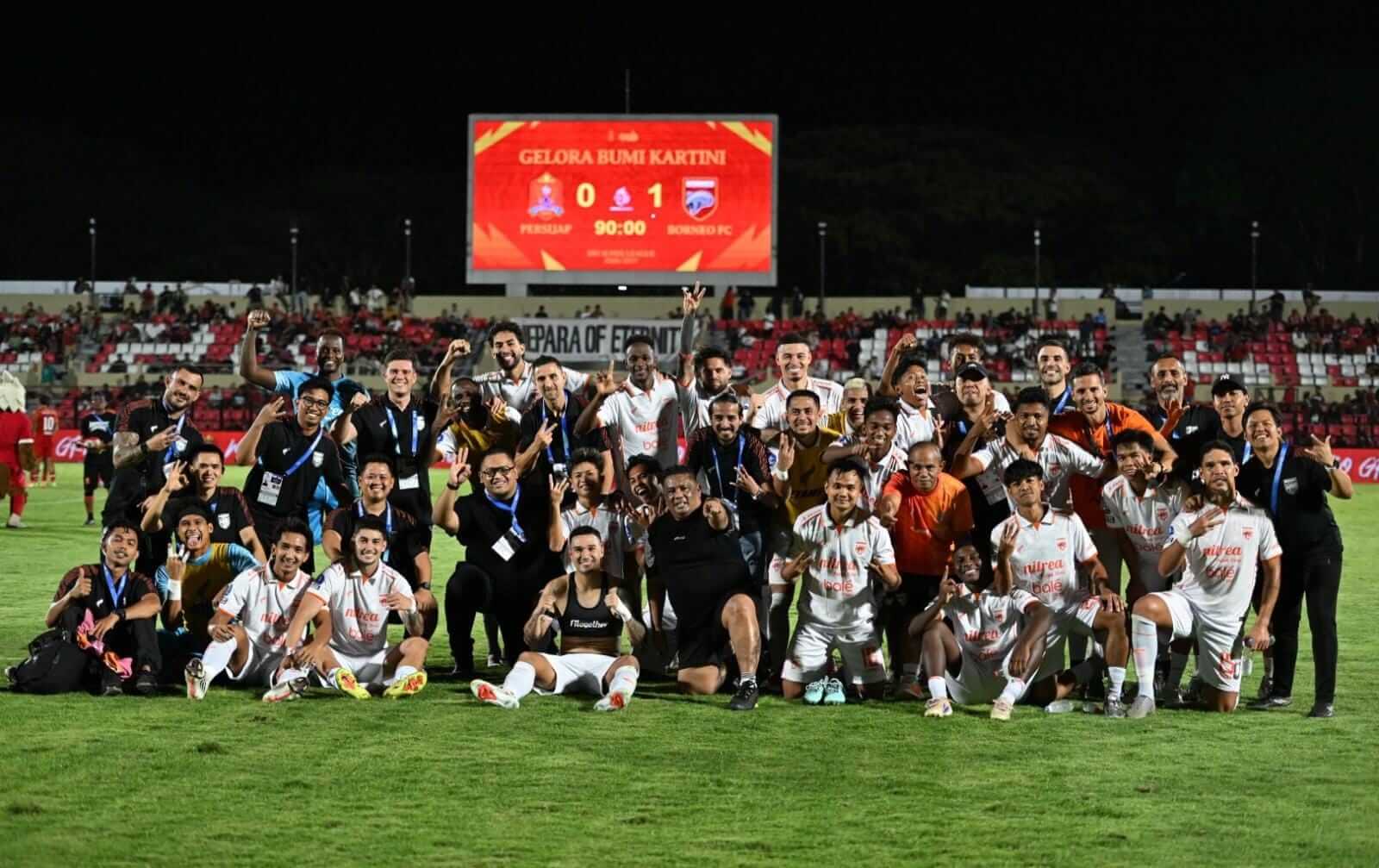 Amankan Kemenangan di Kandang Lawan, Gol Menit 3 Varanda Antar Borneo FC Tumbangkan Persijap