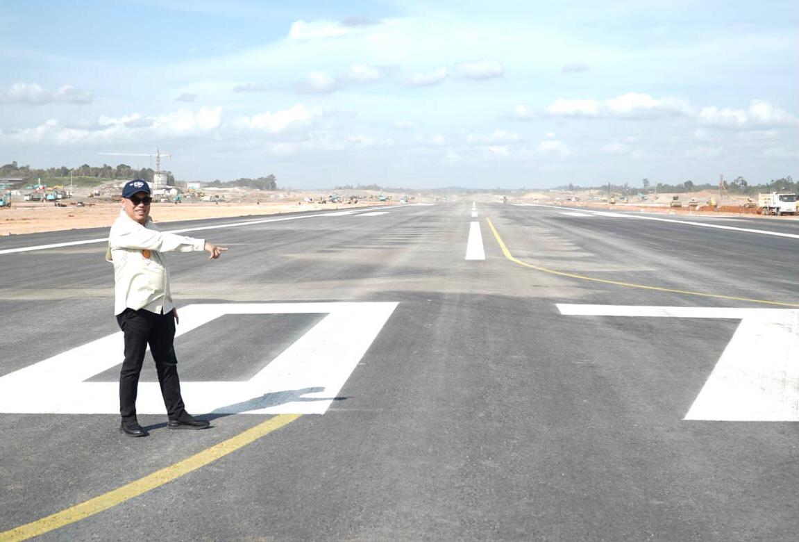 Pj Bupati PPU Makmur Marbun Saksikan Kemegahan Bandara VVIP di IKN