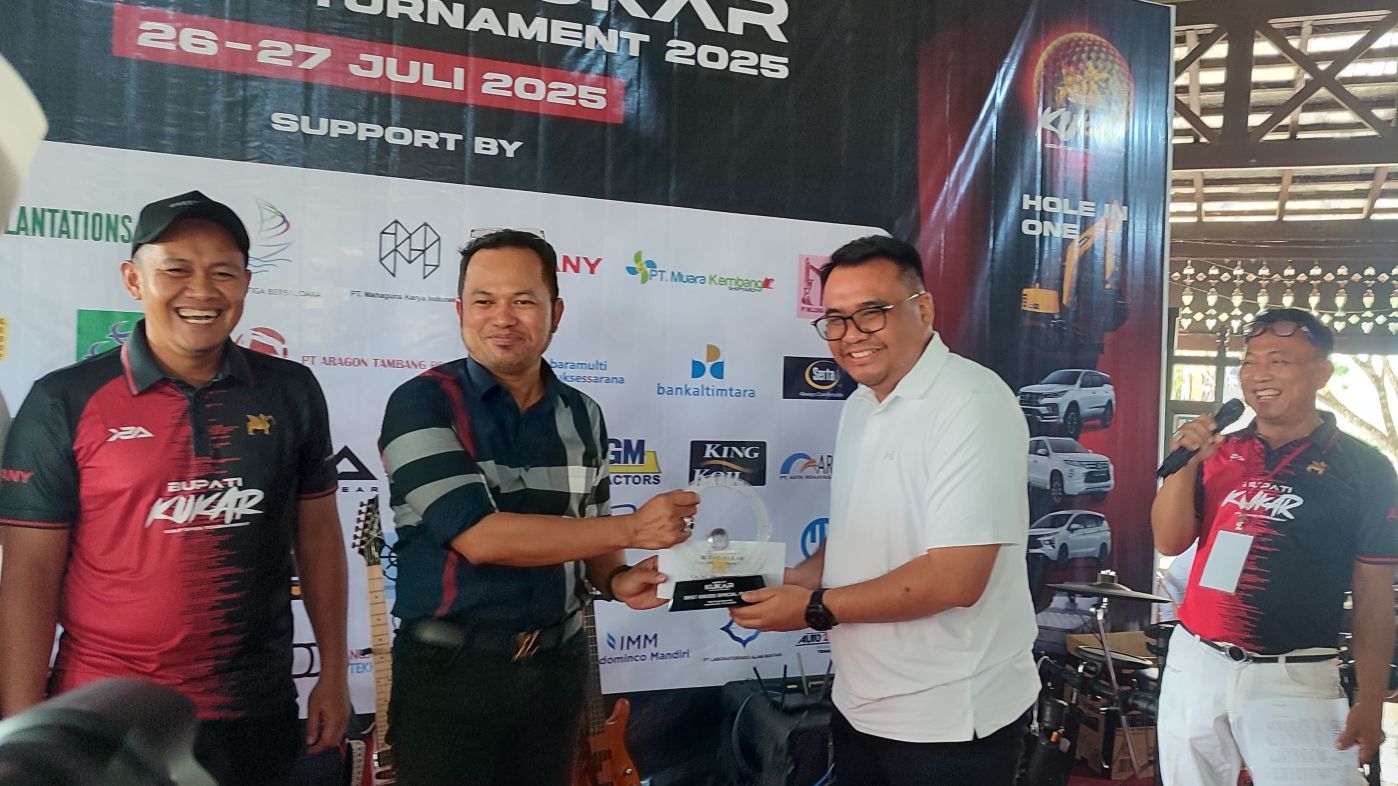 Sempat Vakum 9 Tahun, Turnamen Golf Bupati Cup Kukar Diserbu Ratusan Peserta