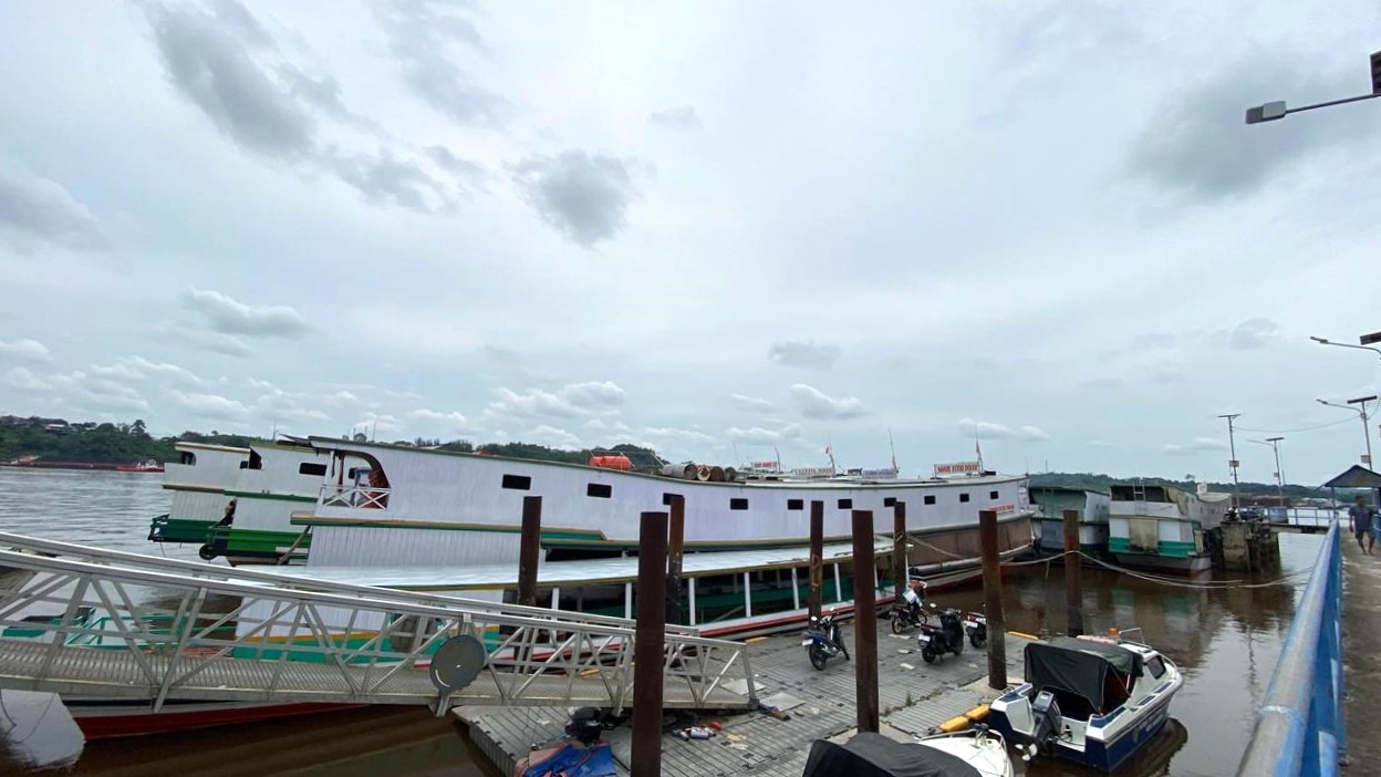 Sungai Mahakam Surut, Penghasilan Buruh Dermaga Ikut Menyusut