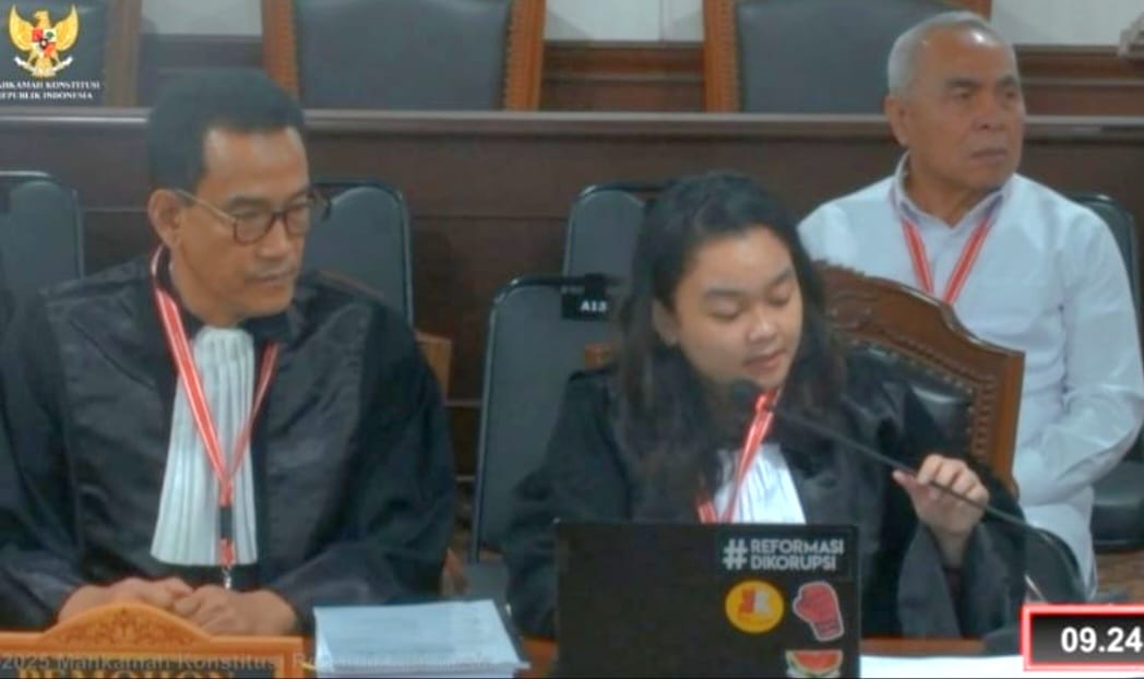 Isran Noor Tampil di Sidang MK