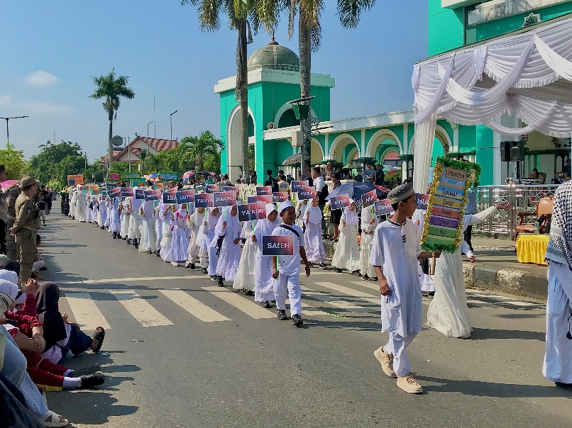 Pemkab Berau Semarakkan Pawai 1 Muharram 1447 H, Gaungkan Nilai Religius dan Semangat Membangun 
