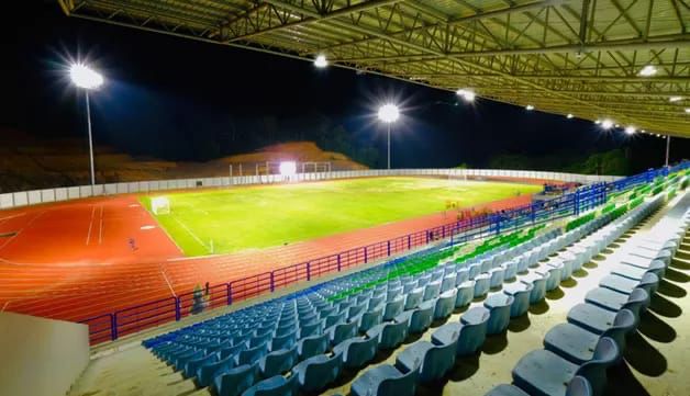 Pembangunan Stadion Olympic Mini Teluk Bayur Berlanjut, Tribun Penonton akan Ditambah