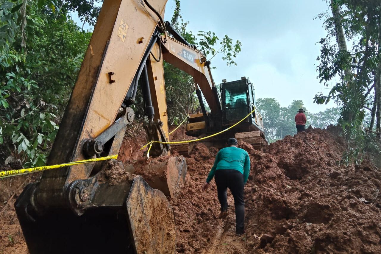 Polsek Tabang Bongkar Tambang Emas Ilegal, 8 Orang dan Alat Berat Diamankan