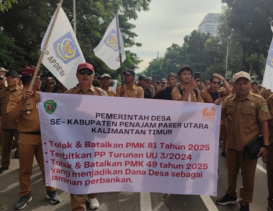  Pencairan Dana Desa Mandek, Ribuan Kepala Desa Desak Presiden Ambil Langkah Cepat Pembatalan PMK 81 