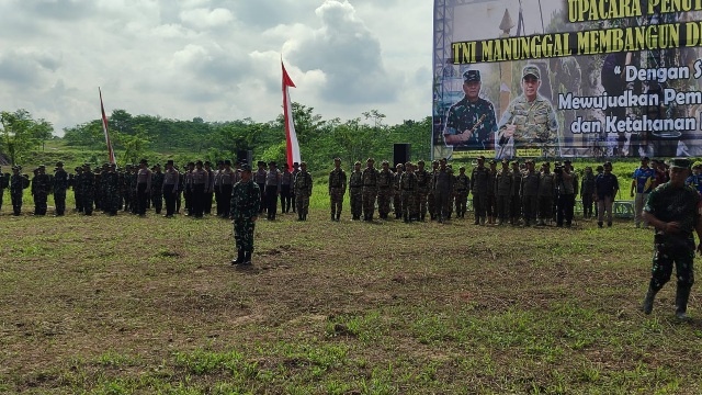  Program TMMD di Lok Bahu Ditutup, TNI Sukses Bangun Jalan Sepanjang 1 Kilometer 