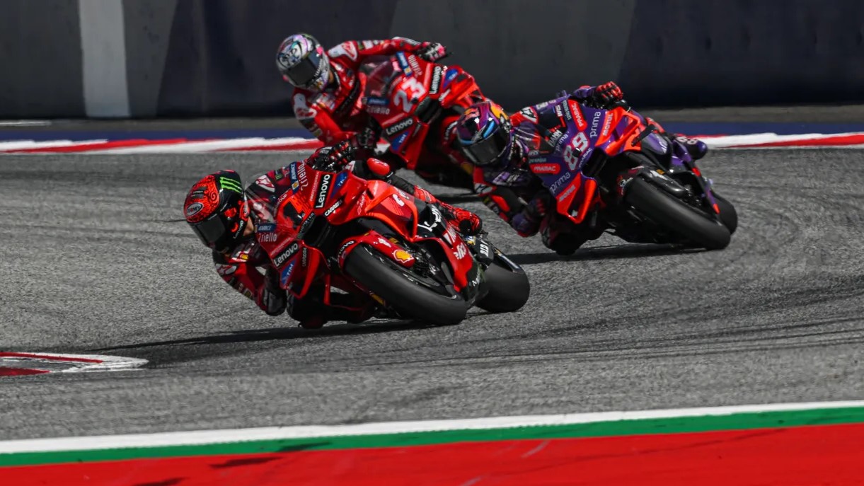 Trio Ducati Kuasai Podium MotoGP Red Bull Ring Austria 2024