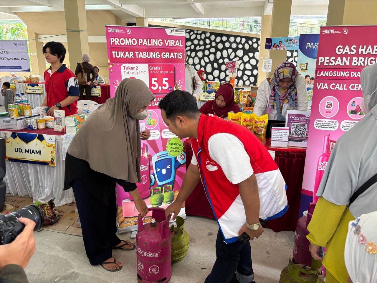 Gas Melon Dapat Ditukar dengan Bright Gas di Pasar Murah Balikpapan, Cek Syaratnya di Sini