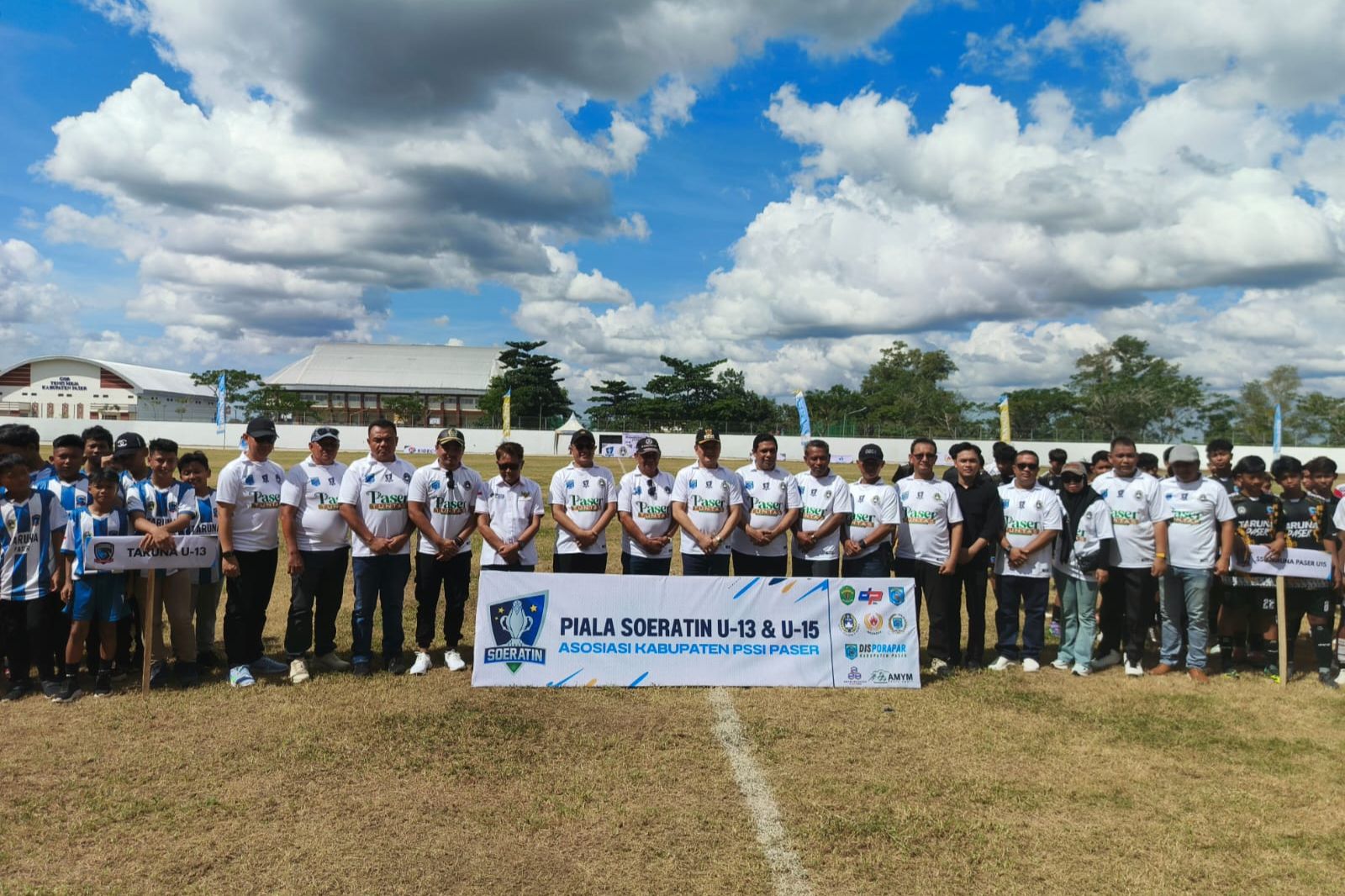 Kompetisi Sepakbola Piala Soeratin 2025 Digelar, Bupati Paser Pesan Junjung Tinggi Sportivitas