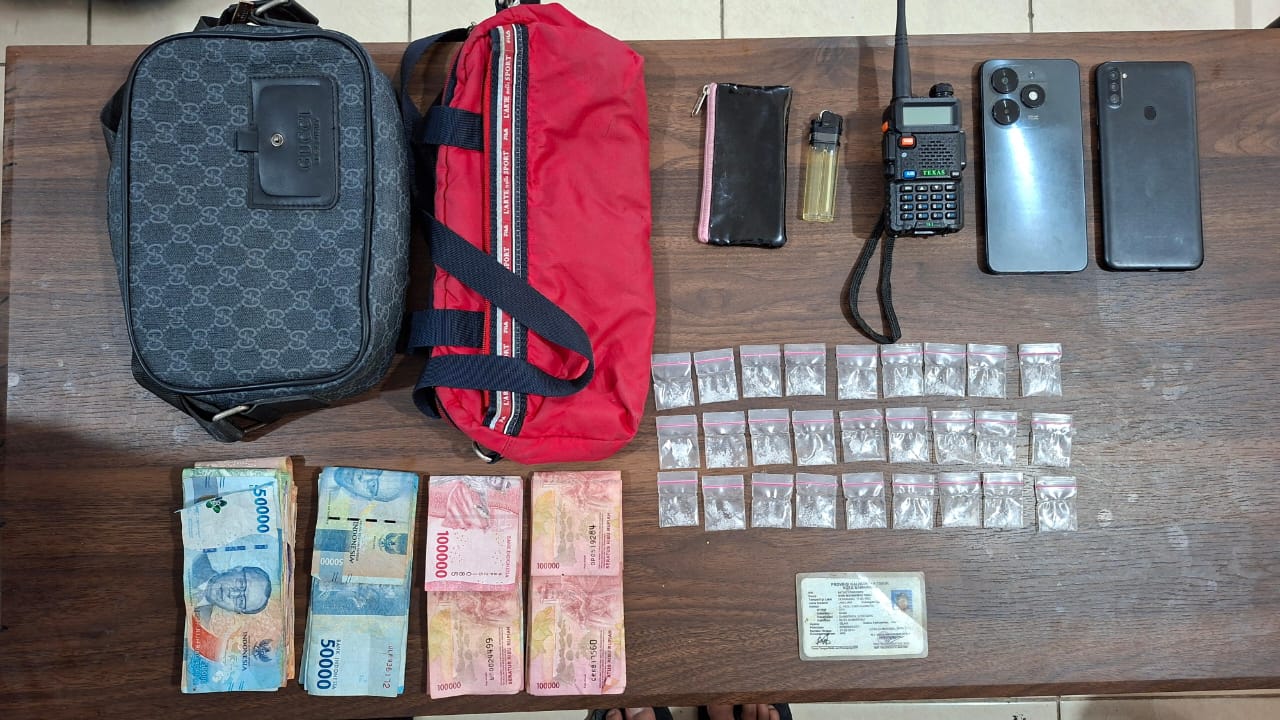 Polres Kukar Ringkus Komplotan Pemasok Sabu Asal Samarinda Seberang