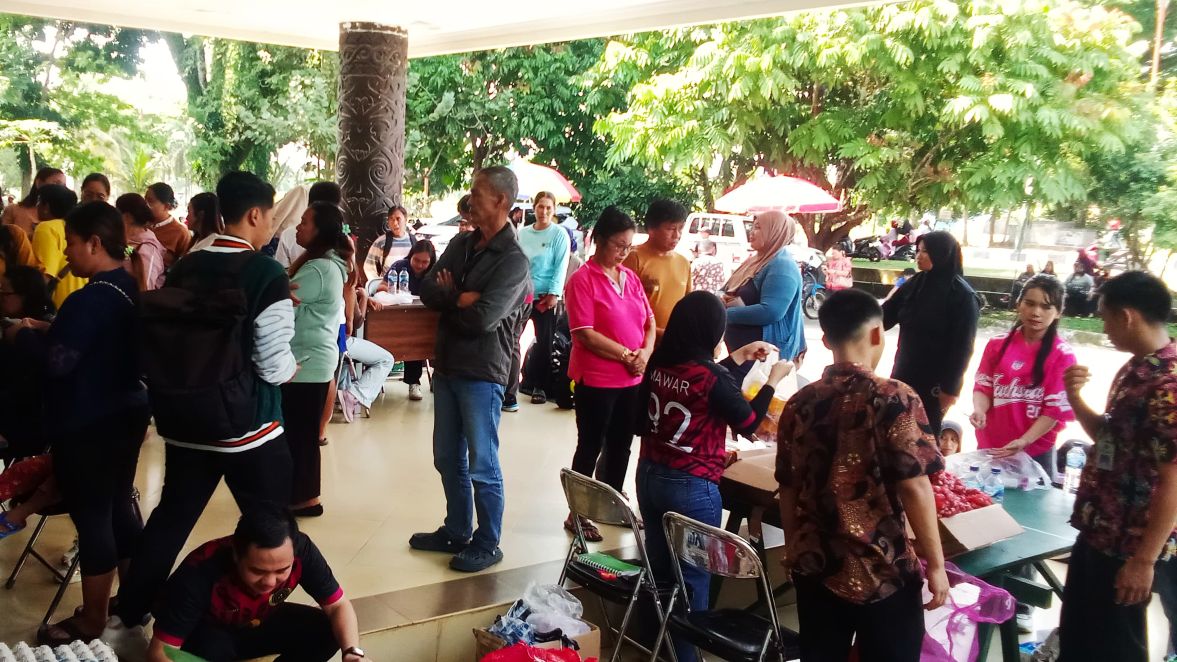 Gerakan Pangan Murah Digelar Setiap Kamis di Kutai Barat, Beras SPHP Rp56.500 per 5 kg