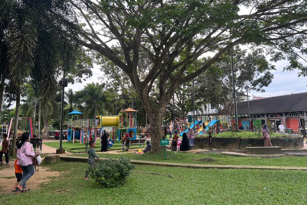 Taman Venus Bukit Pelangi, Cocok untuk Sekedar Ngadem atau Rekreasi Keluarga