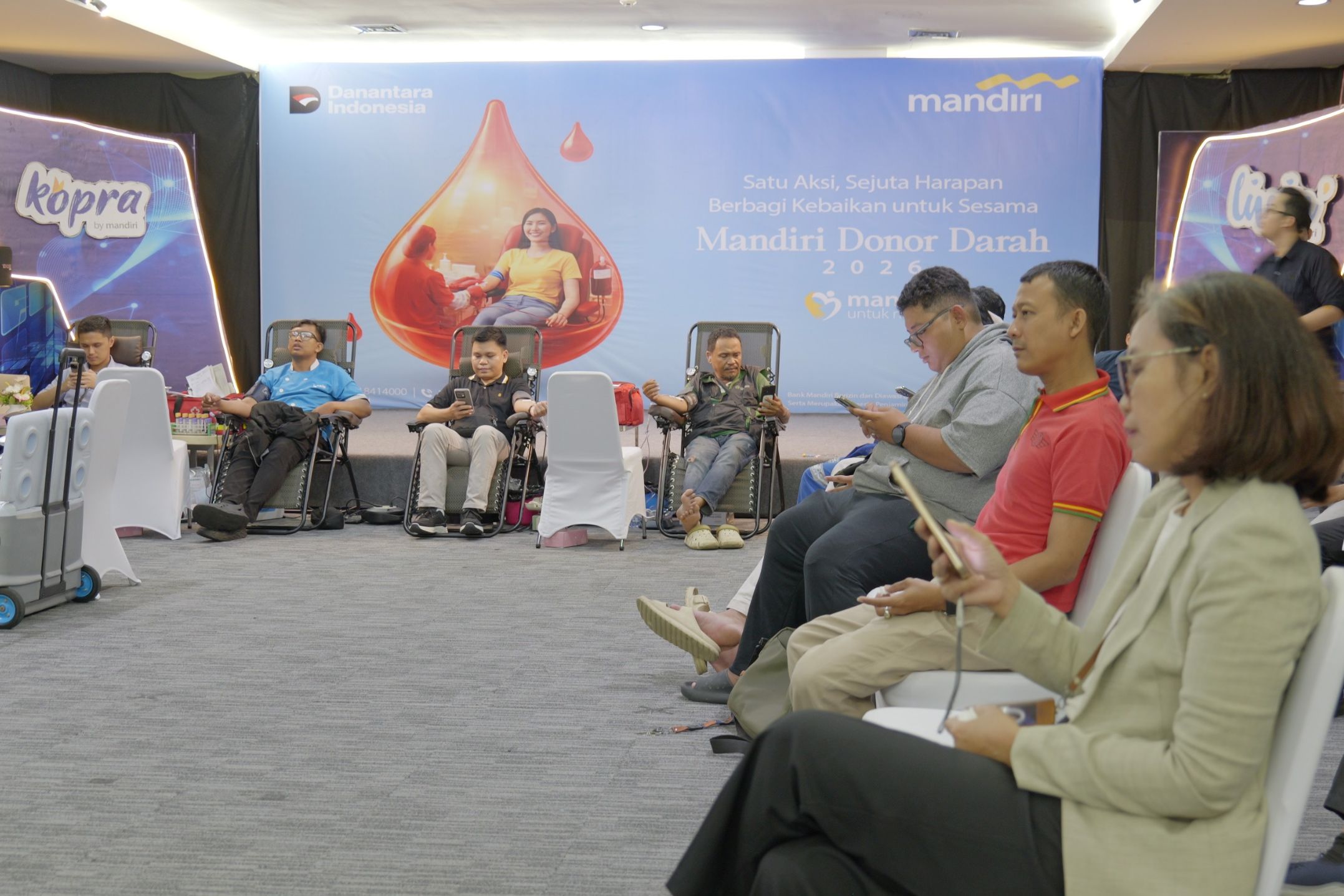 Bank Mandiri Gelar Donor Darah Massal di Balikpapan, Libatkan 2.800 Pendonor Secara Nasional