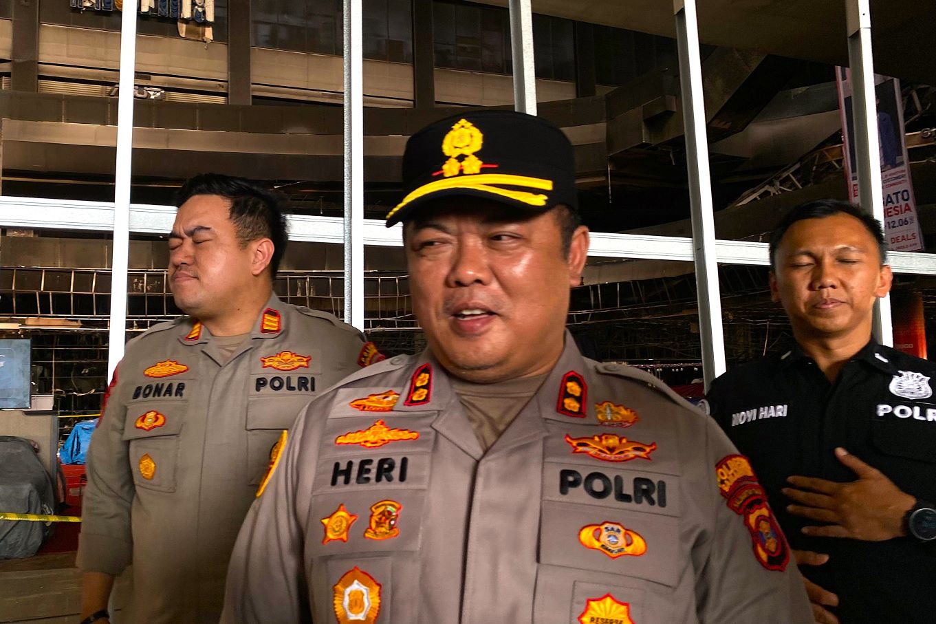 Wakapolresta Samarinda Sidak Big Mall, Para Saksi Telah Dimintai Keterangan