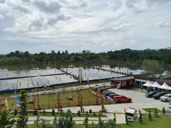 De Boekit Riverside Tambah Destinasi Wisata Edukasi Air di Balikpapan