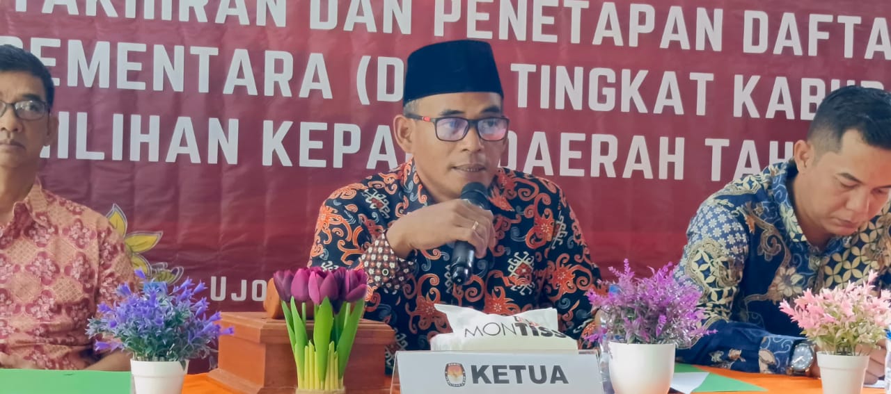 KPU Mahulu Tetapkan 27.909 DPS untuk Pilkada 2024 