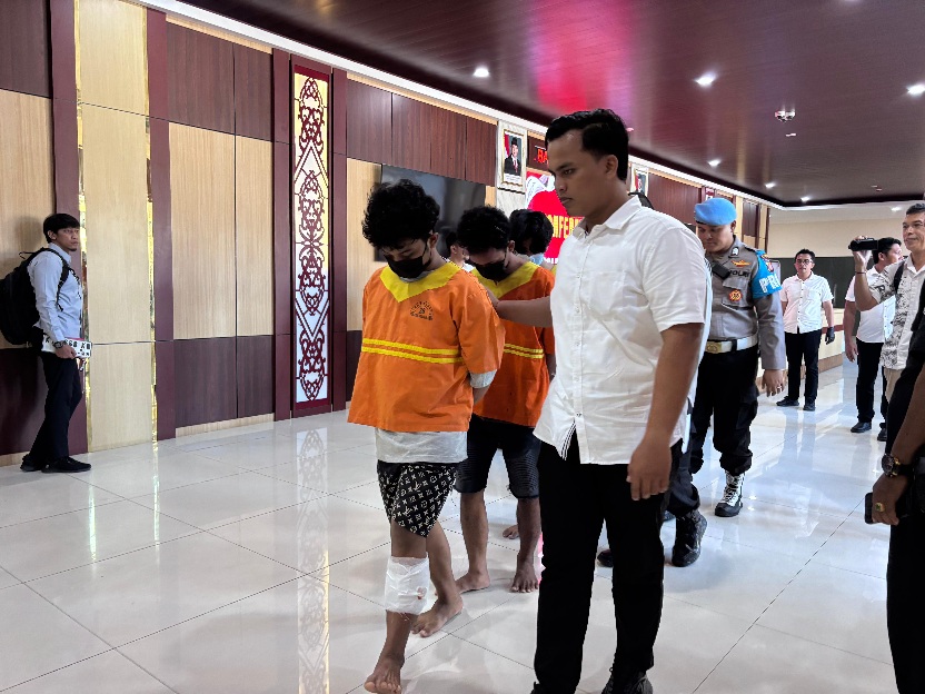 Polisi Bekuk 8 Pelaku Curanmor di Balikpapan, 1 Kena Dor di Kaki