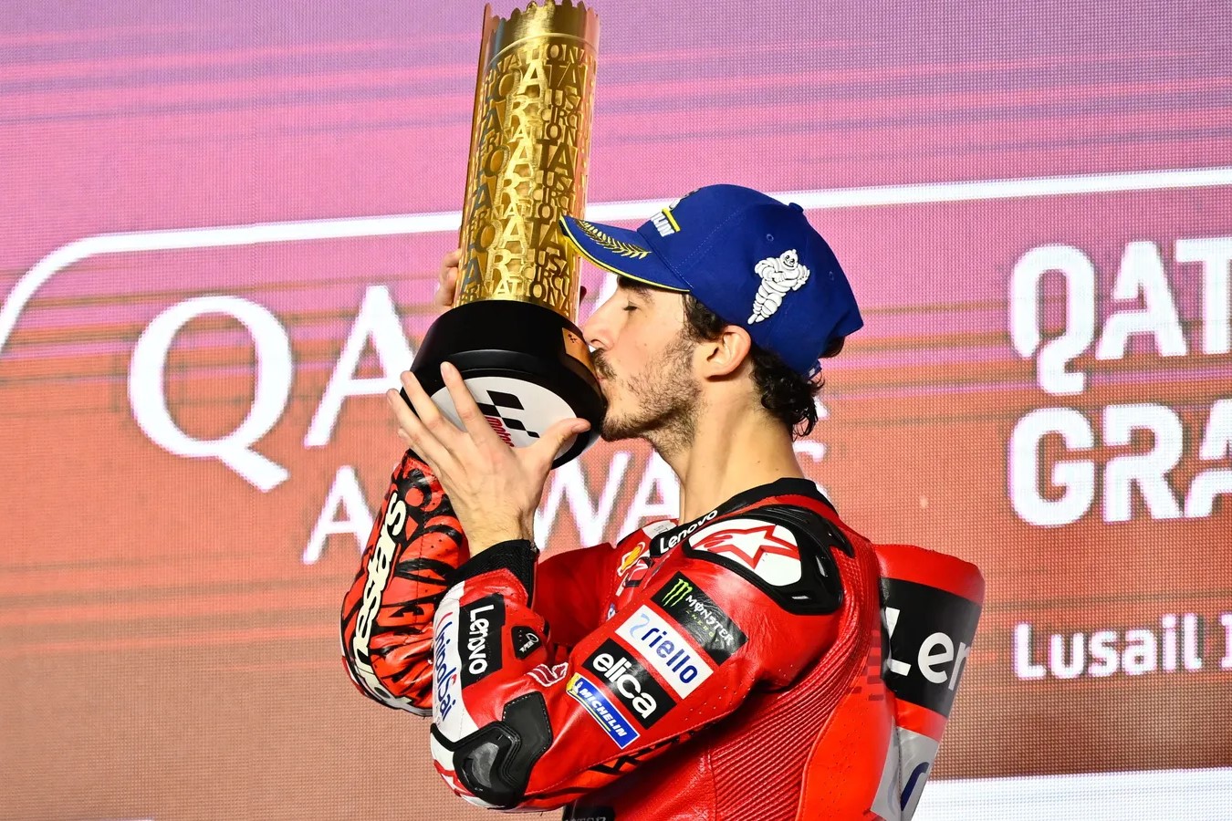 Hasil Race MotoGP Qatar 2024: Pecco Bagnaia Juara, Marc Marquez Keempat
