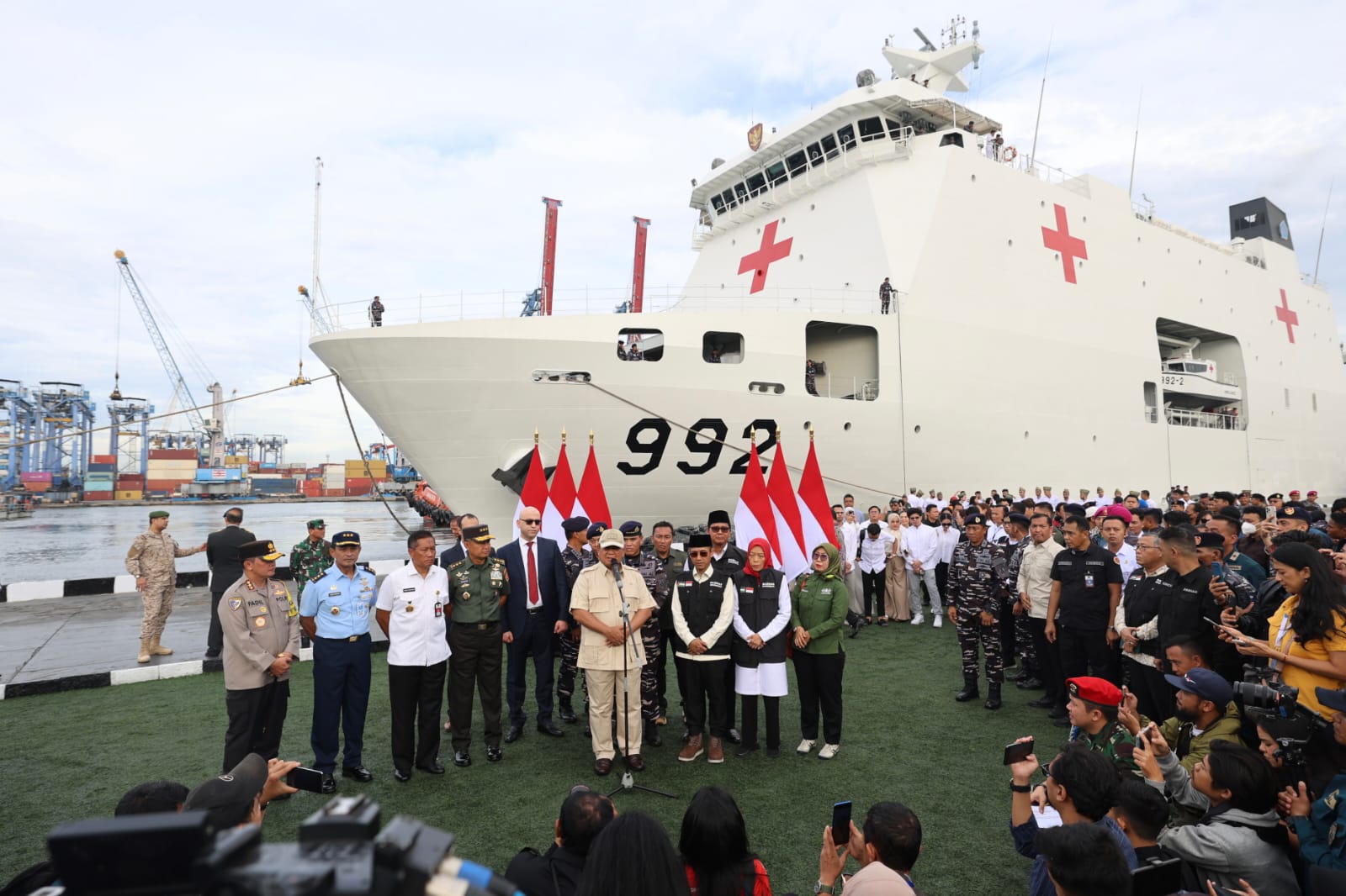 Mesir Belum Izinkan Kapal Rumah Sakit Indonesia untuk Gaza Beroperasi, Prabowo Ungkap Alasannya