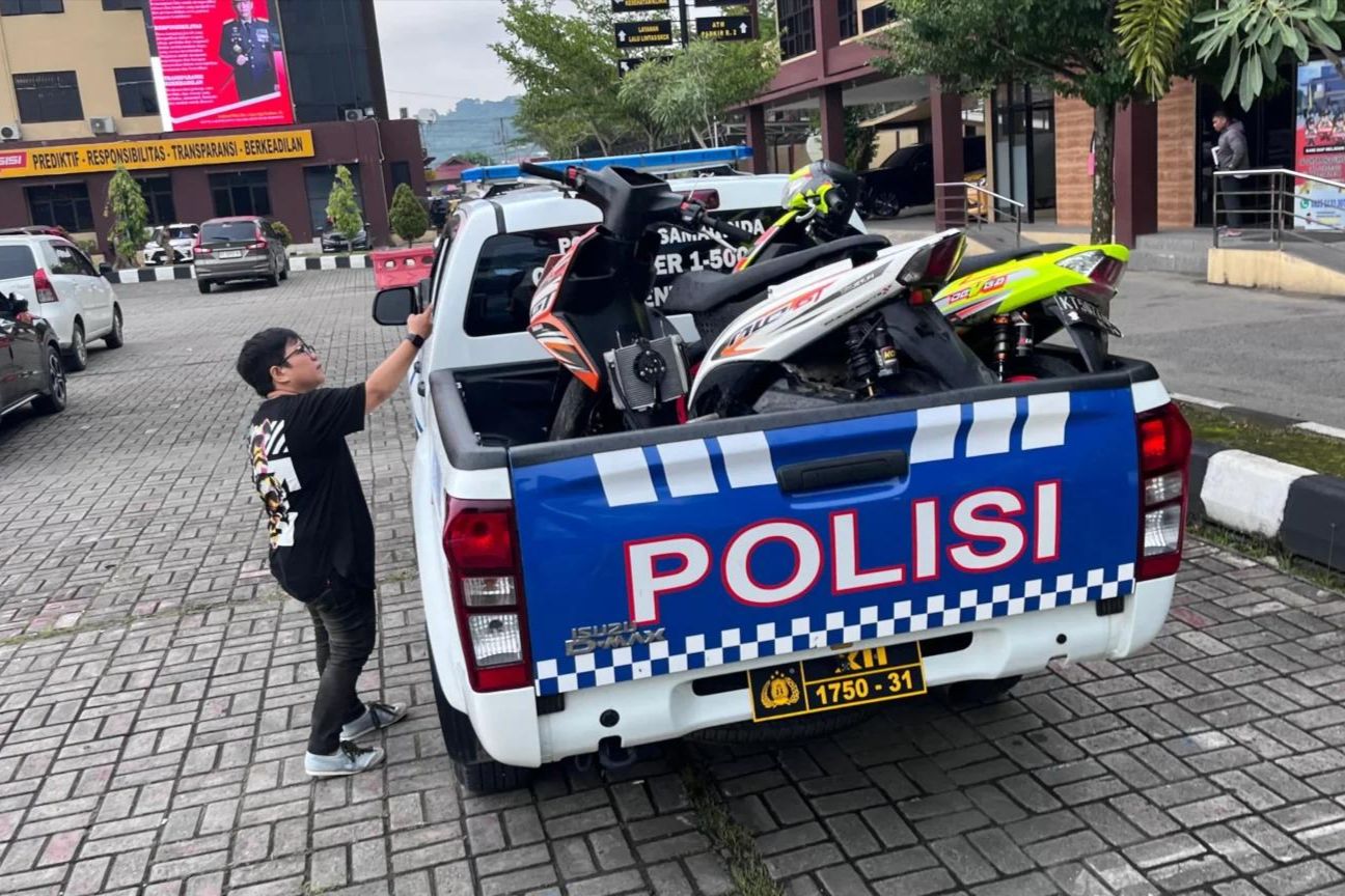 Balapan Liar di Samarinda Merajalela, Satlantas Amankan Dua Joki dan Sita Uang Rp38 Juta