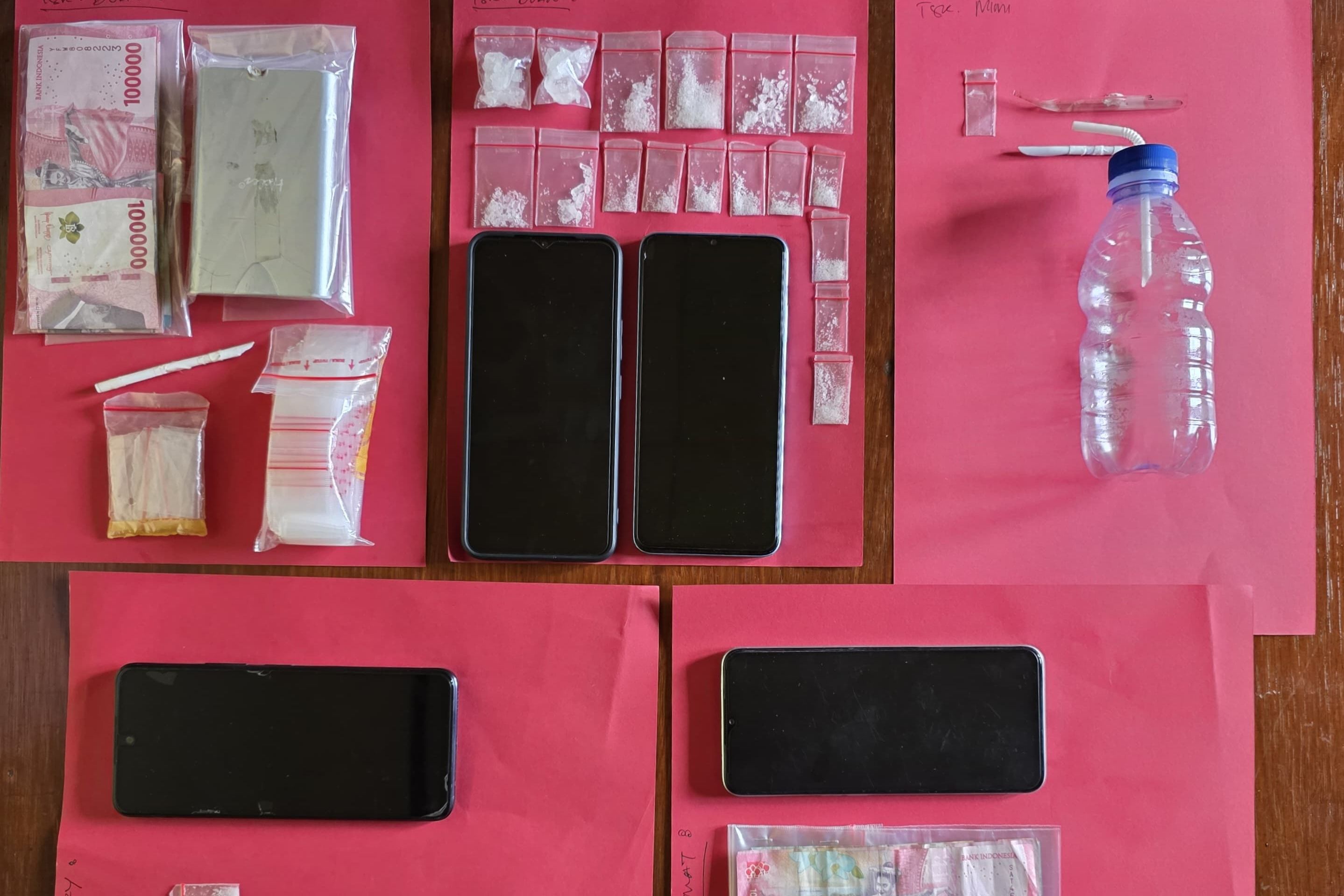 Empat Pengedar Sabu Dibekuk di Tabang, Polisi Endus Jaringan Terorganisir