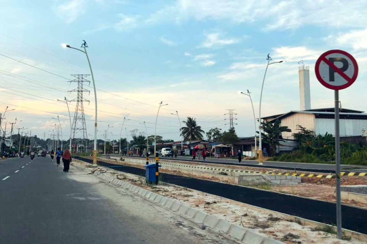 Jogging Track Batakan Siap Digunakan Akhir Oktober 2025, Gunakan Rubber Flooring, Pertama di Balikpapan