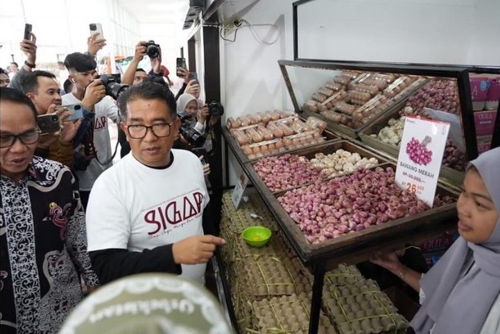 Tangani Inflasi Jelang Ramadan, Kios SIGAP Dibuka di Pasar Segiri Samarinda