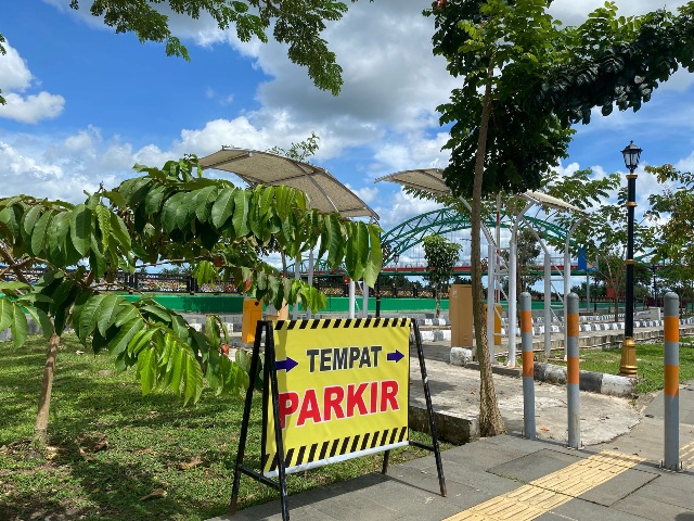 Parkir Roda Dua Siring Kandilo Dibuka Gratis 