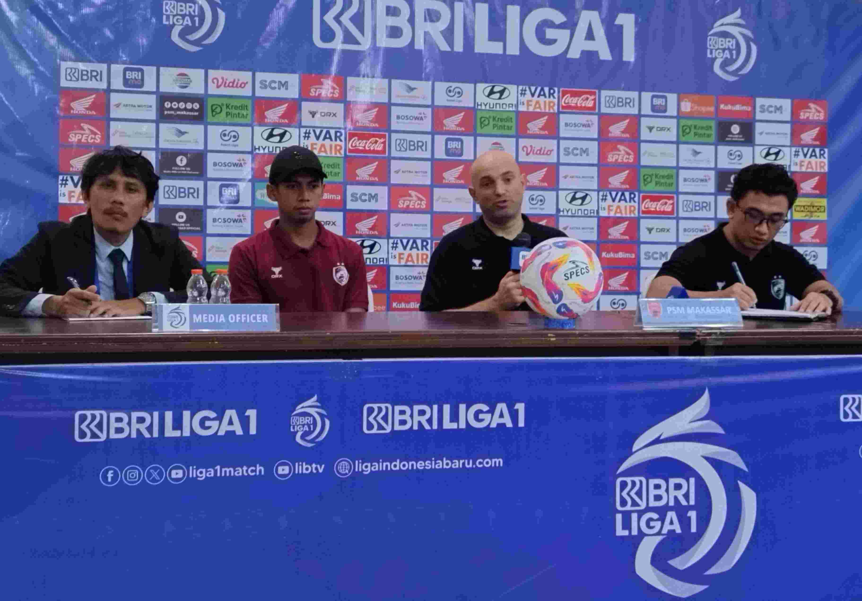 PSM Makassar Ditahan Imbang PSBS Biak di Stadion Batakan