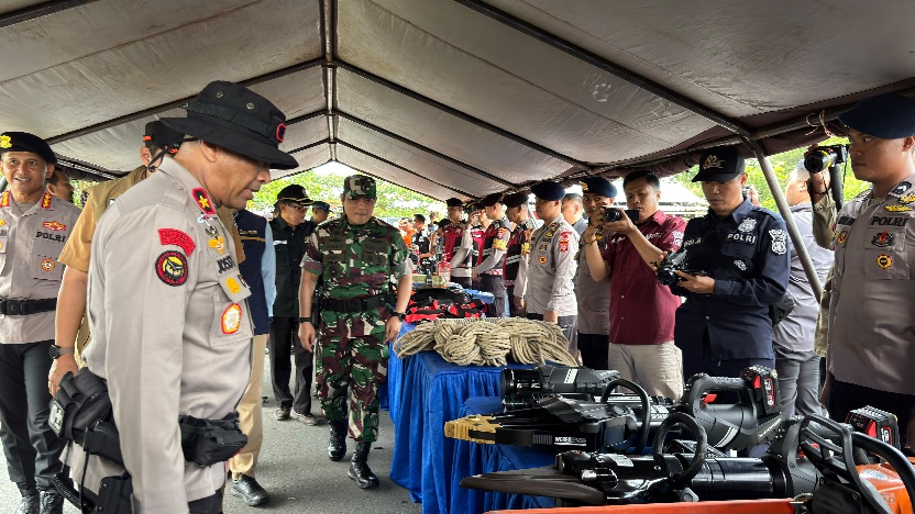 Polda Kaltim Siapkan 350 Personel Hadapi Potensi Karhutla