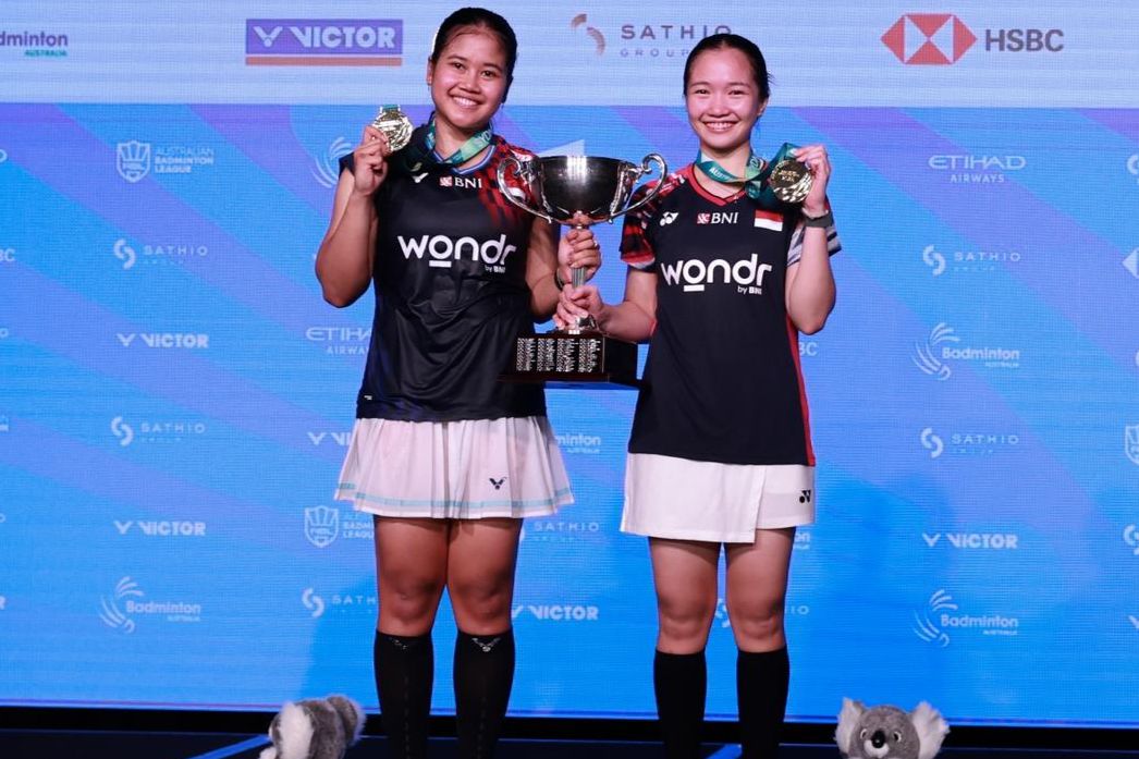 Ganda Putri dan Putra Indonesia Juara Australian Open 2025