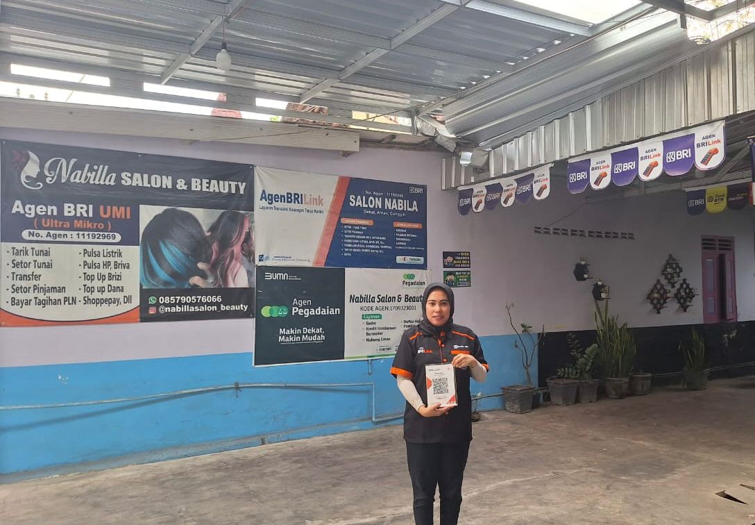 Setelah Menjadi Agen BRILink, Usaha Salon di Kediri Ini Makin Cuan