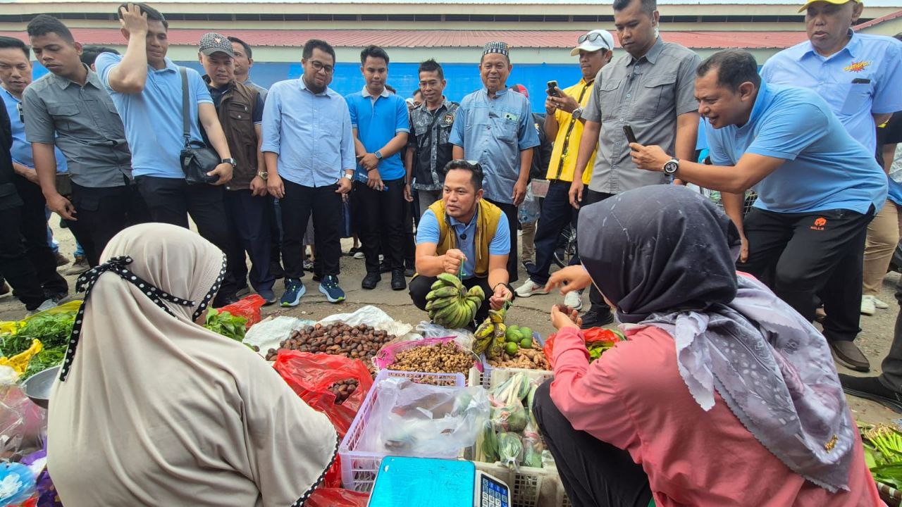 Kampanye di Paser, Rudy Mas'ud Tekankan Peningkatan UMKM dan Ekraf