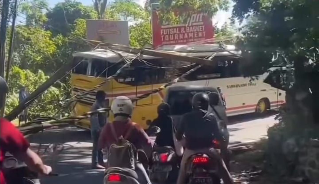 Kecelakaan Bus Study Tour Kembali Terjadi, Kini Dialami oleh Rombongan SMP 3 Depok Sleman di Bali