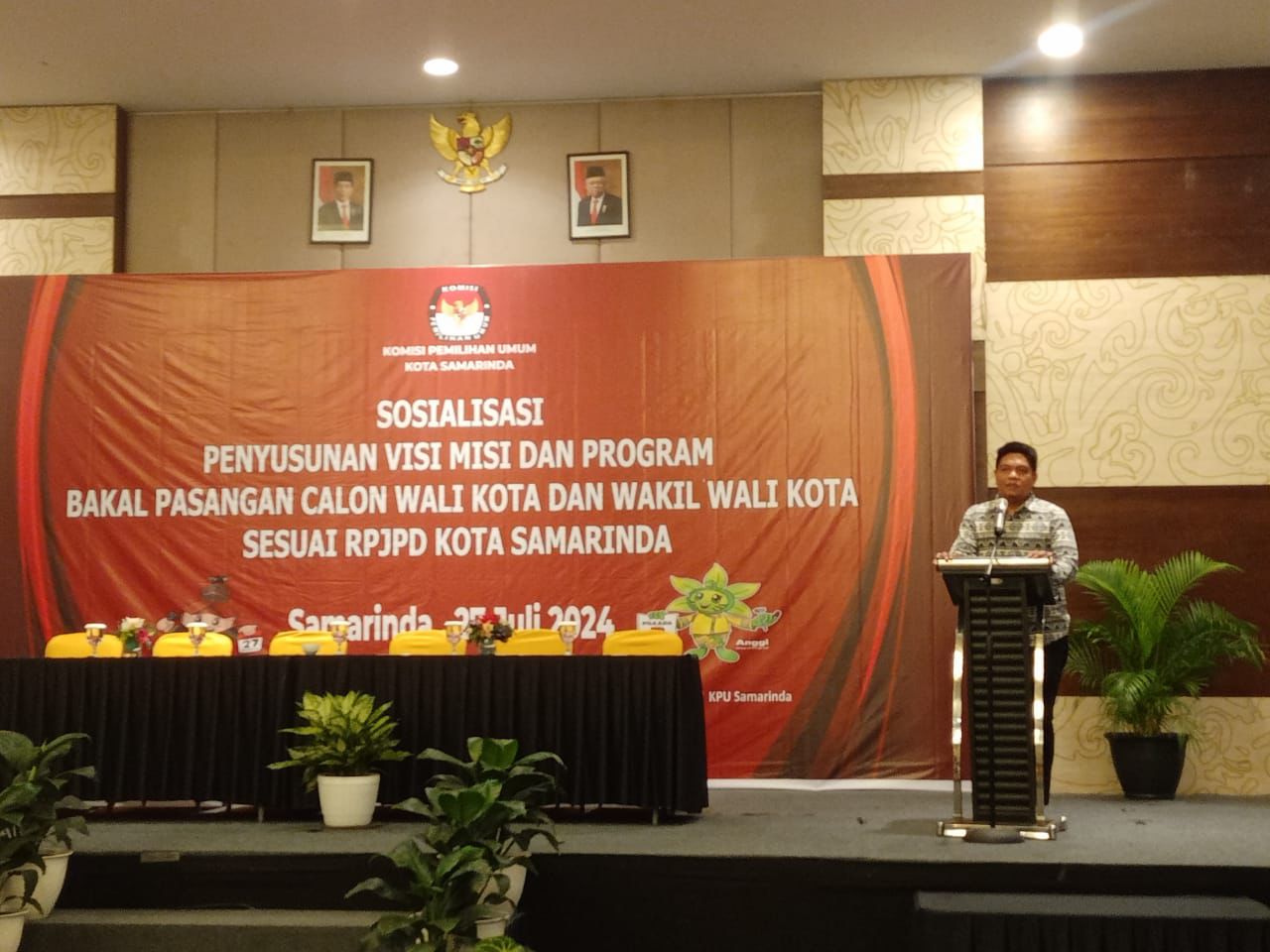 KPU Samarinda Ingatkan Visi dan Misi Bakal Calon Pilkada 2024 Wajib Selaras dengan RPJP dan RPJM