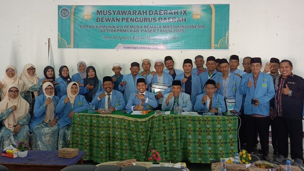 Terpilih Jadi Ketua BKPRMI Paser, Kasrani Siap Lanjutkan Program Pembinaan