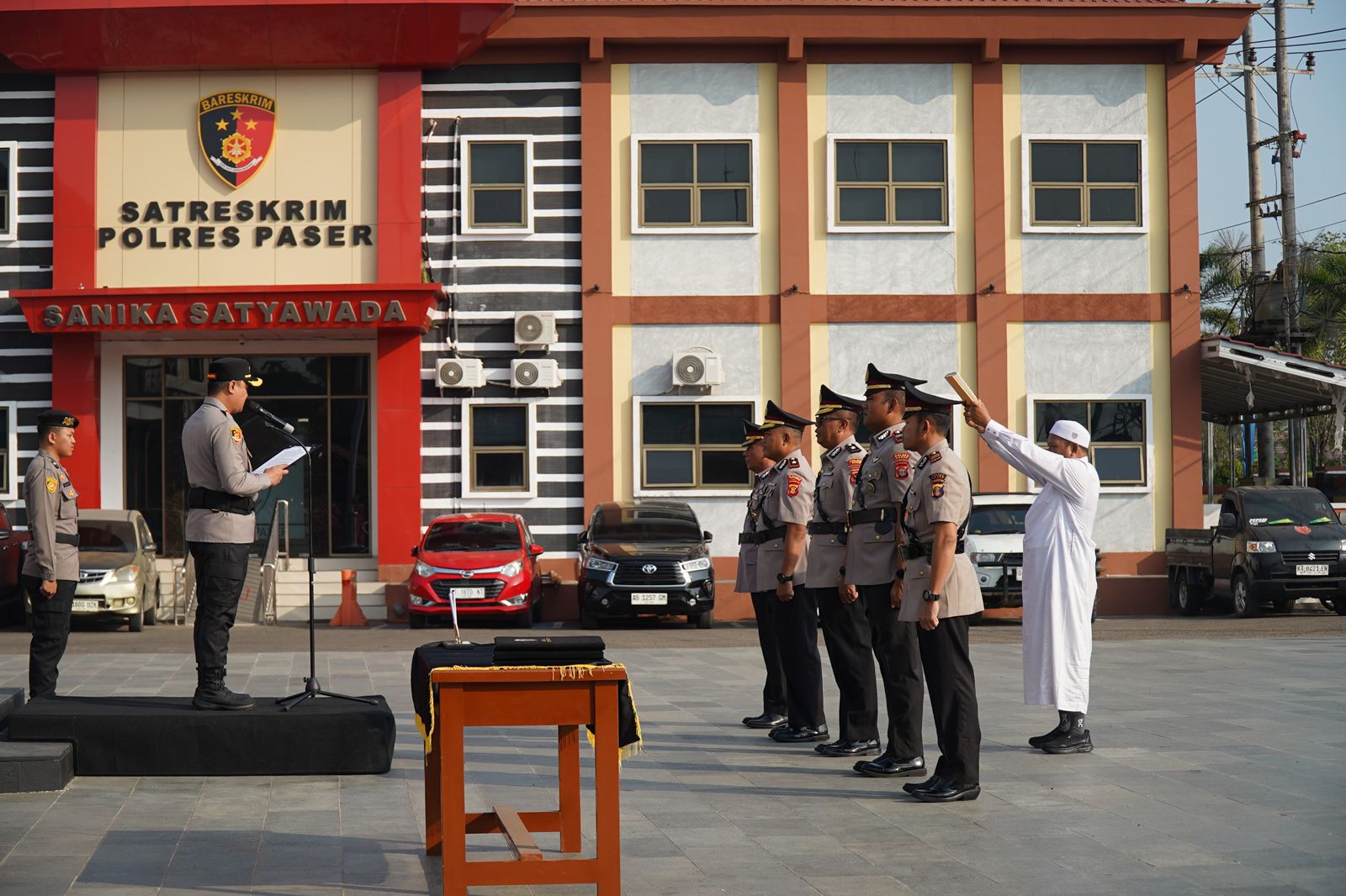  Rotasi Tiga Perwira Polres Paser, Kompol Hendro Wibowo Dilantik jadi Wakapolres 