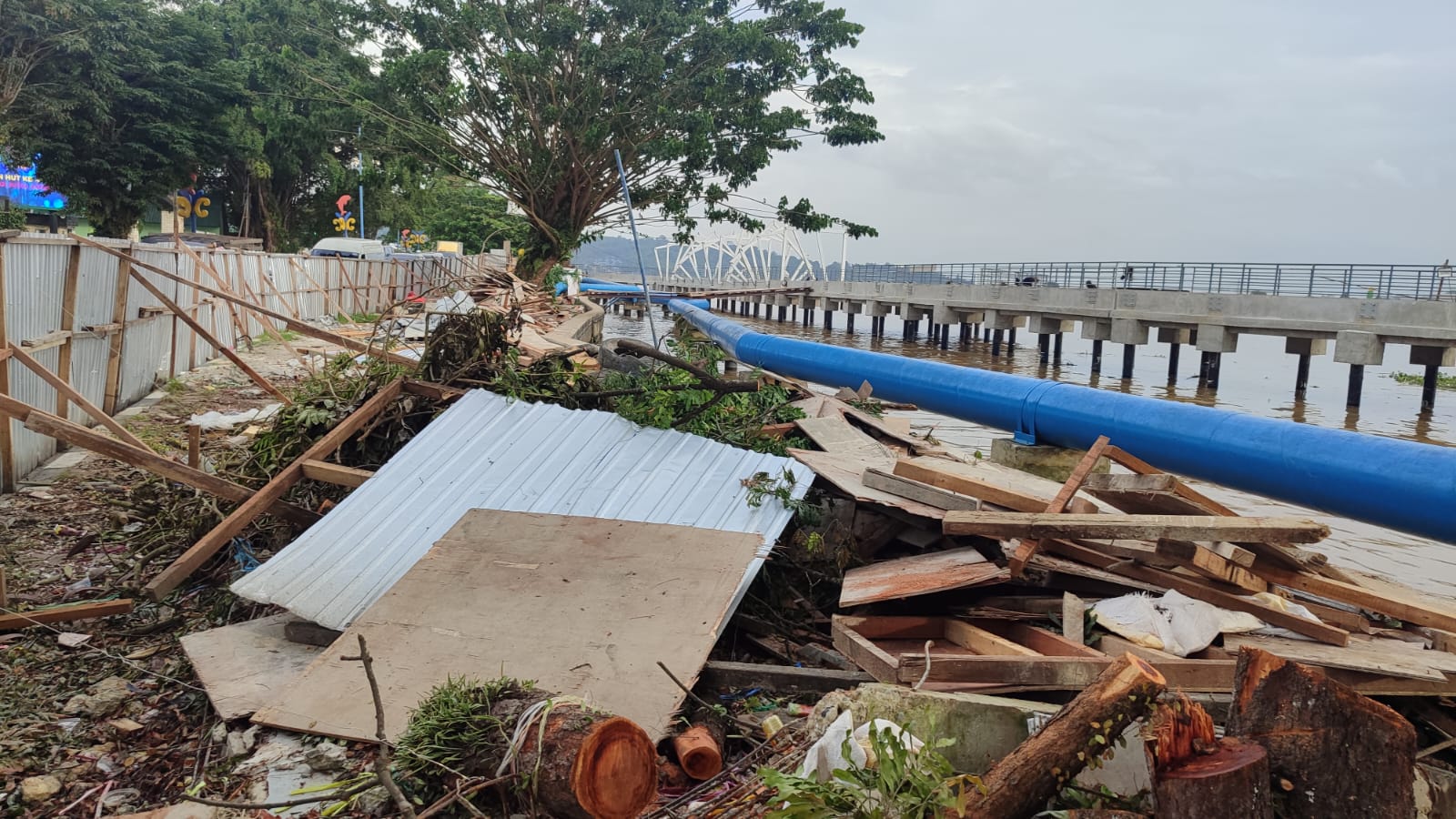 Dua Segmen Pengerjaan Teras Samarinda Belum Selesai, Kontraktor Didenda