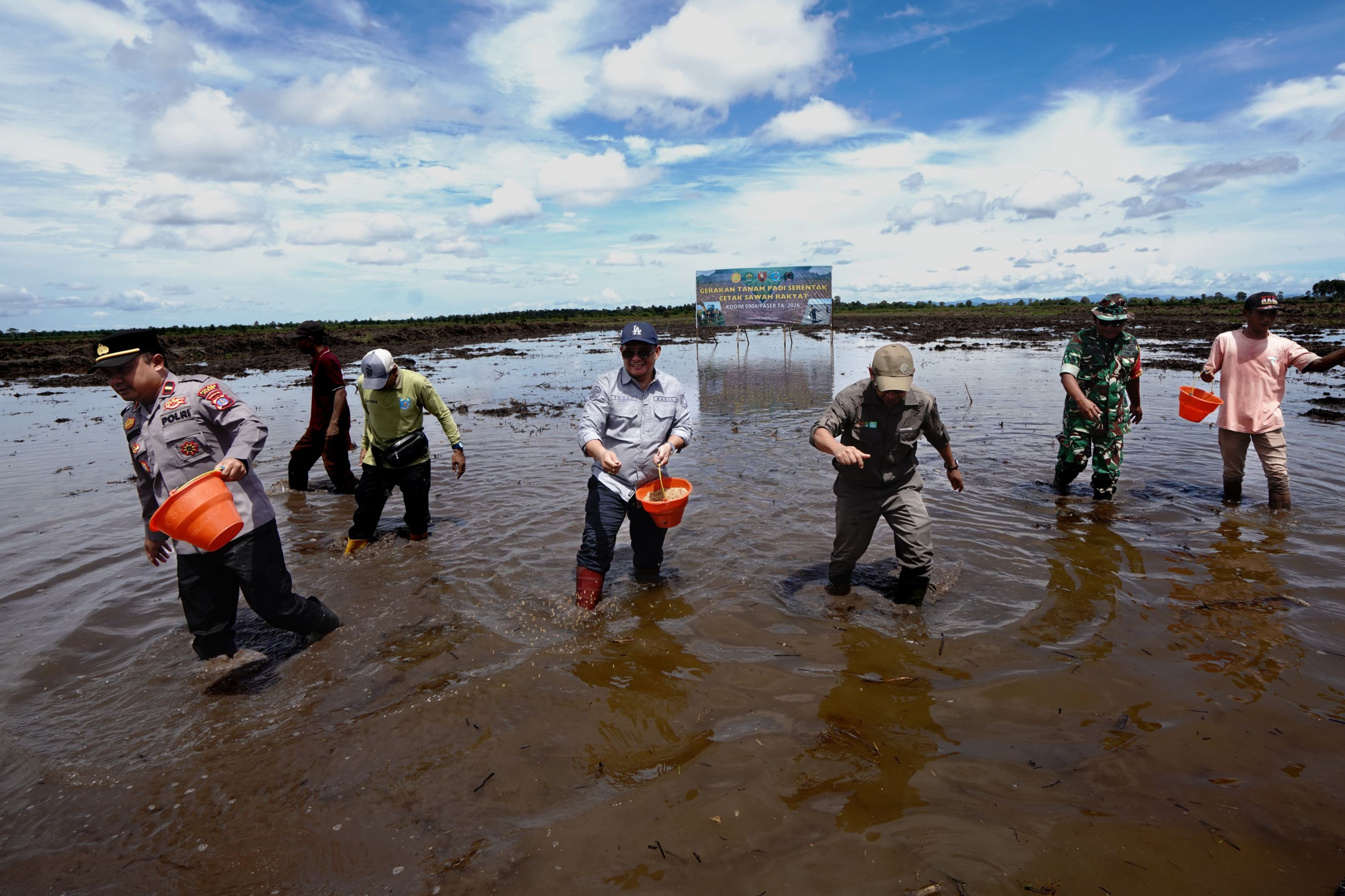 Lahan 201 Hektare di Paser Disiapkan untuk Program Swasembada Pangan