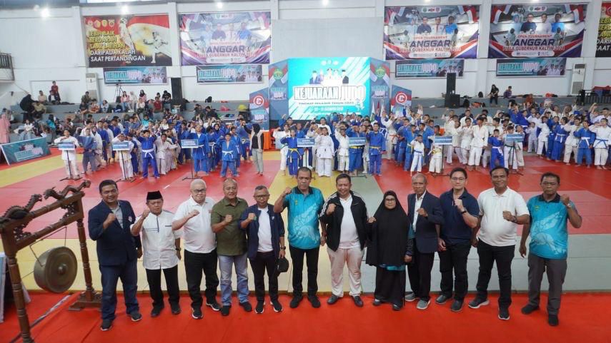 Sukses Digelar, Kejuaraan Judo Antarpelajar Se-Kaltim Jadi Ajang Asah Mental Juara