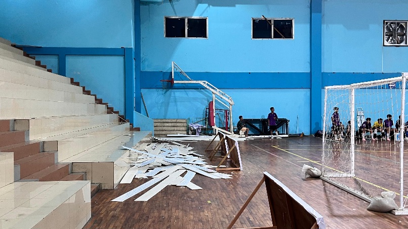 Renovasi Total GOR Pemuda Butuh Rp 8 Miliar, Dispora Berau Rencanakan Konsep Seperti GOR Segiri