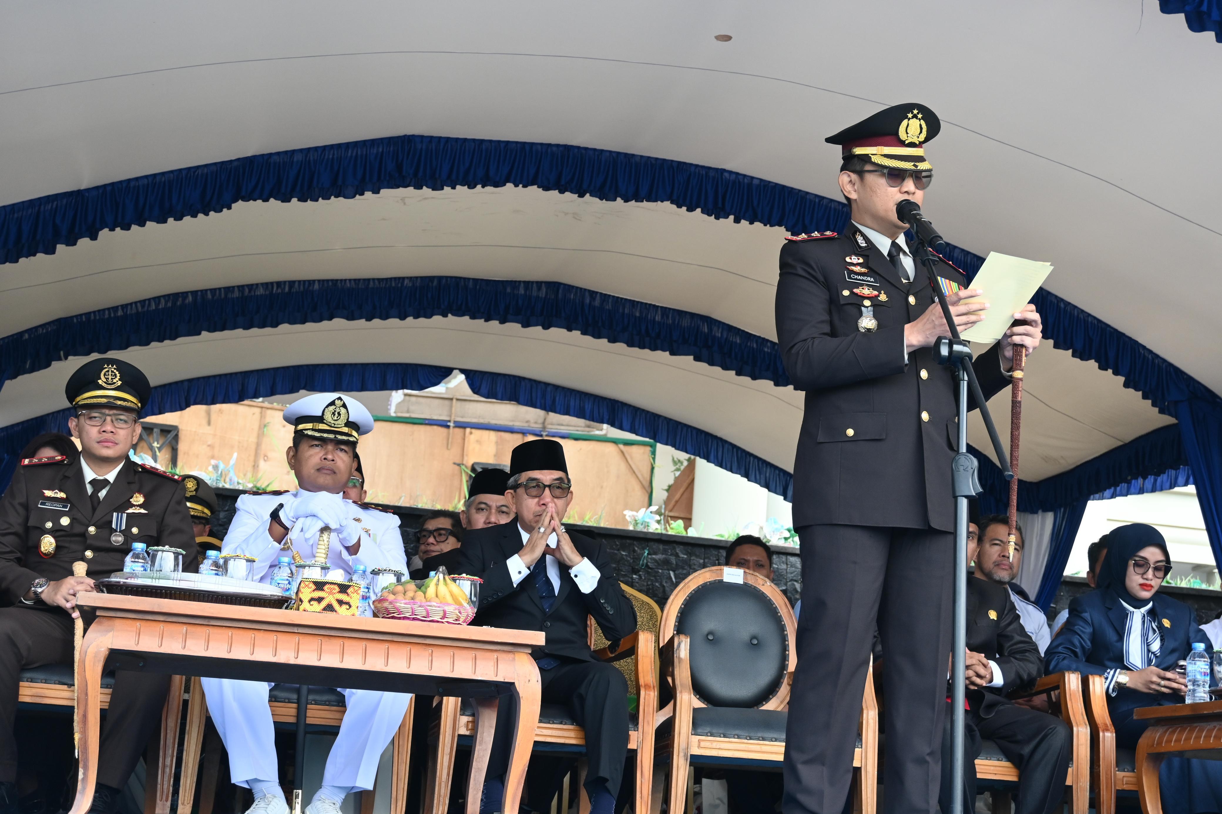 Hari Bhayangkara ke -79, Kapolres Kutim Tegaskan Polri Harus Semakin Presisi dan Responsif 