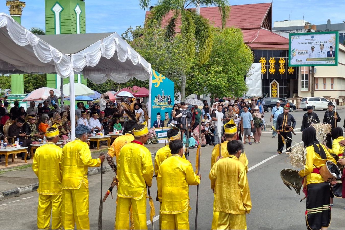 25 Kelompok Berbagai Etnis di Paser Ikuti Parade Budaya Nusantara, Ajang Merawat Keberagaman