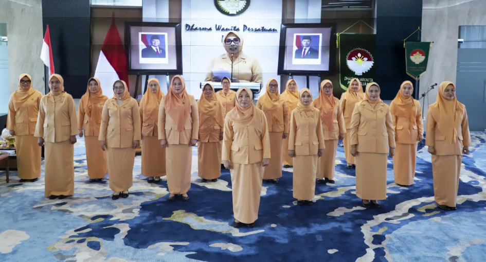 Ketua DWP Kaltim Resmi Dilantik Bersama 550 Pengurus DWP se-Indonesia