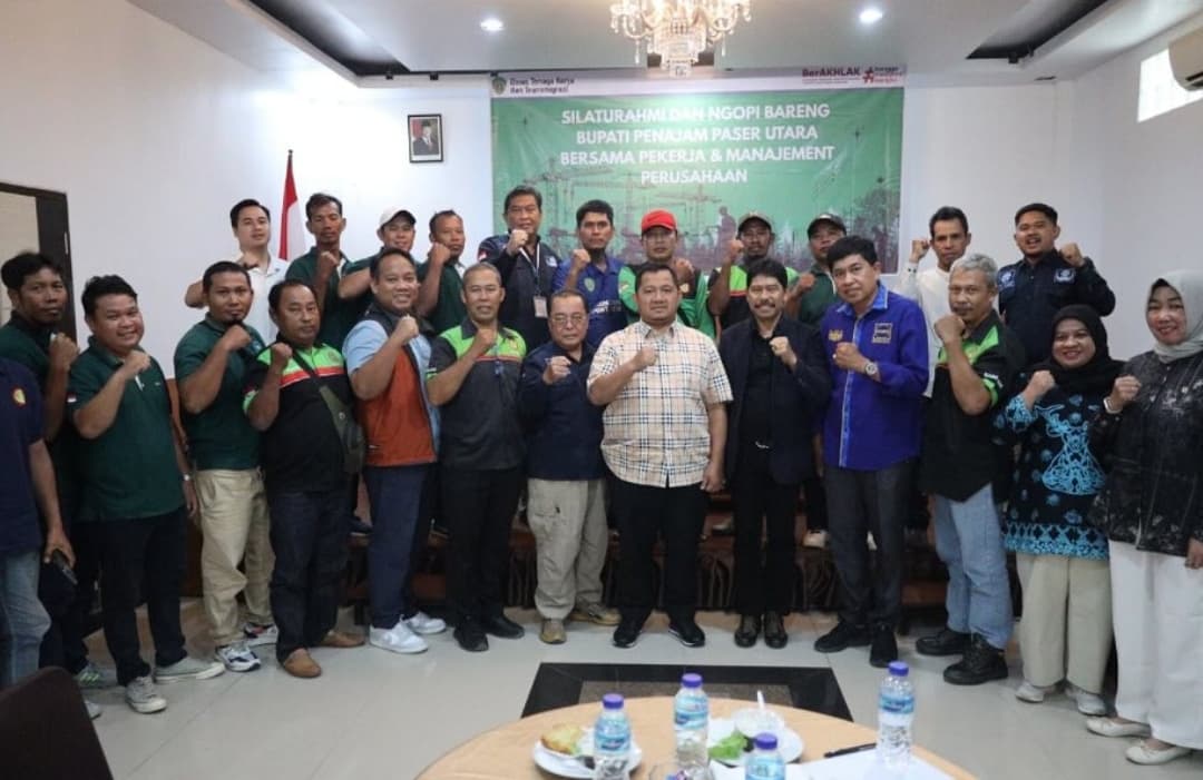 Bupati dan Wakil Bupati Ngopi Bareng Asosiasi Pekerja