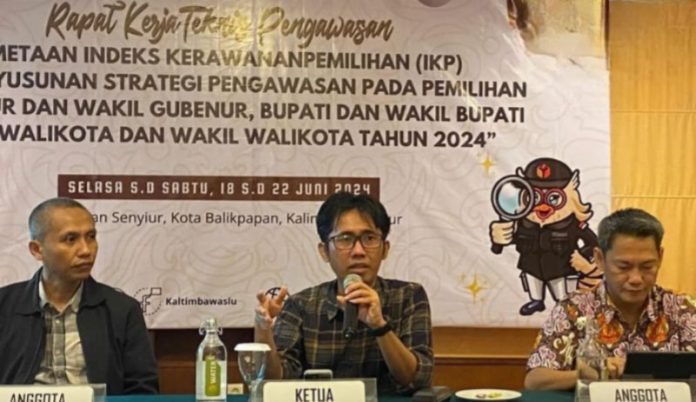 Jelang Pilkada 2024, Bawaslu Kaltim Petakan Indeks Kerawanan Pemilih