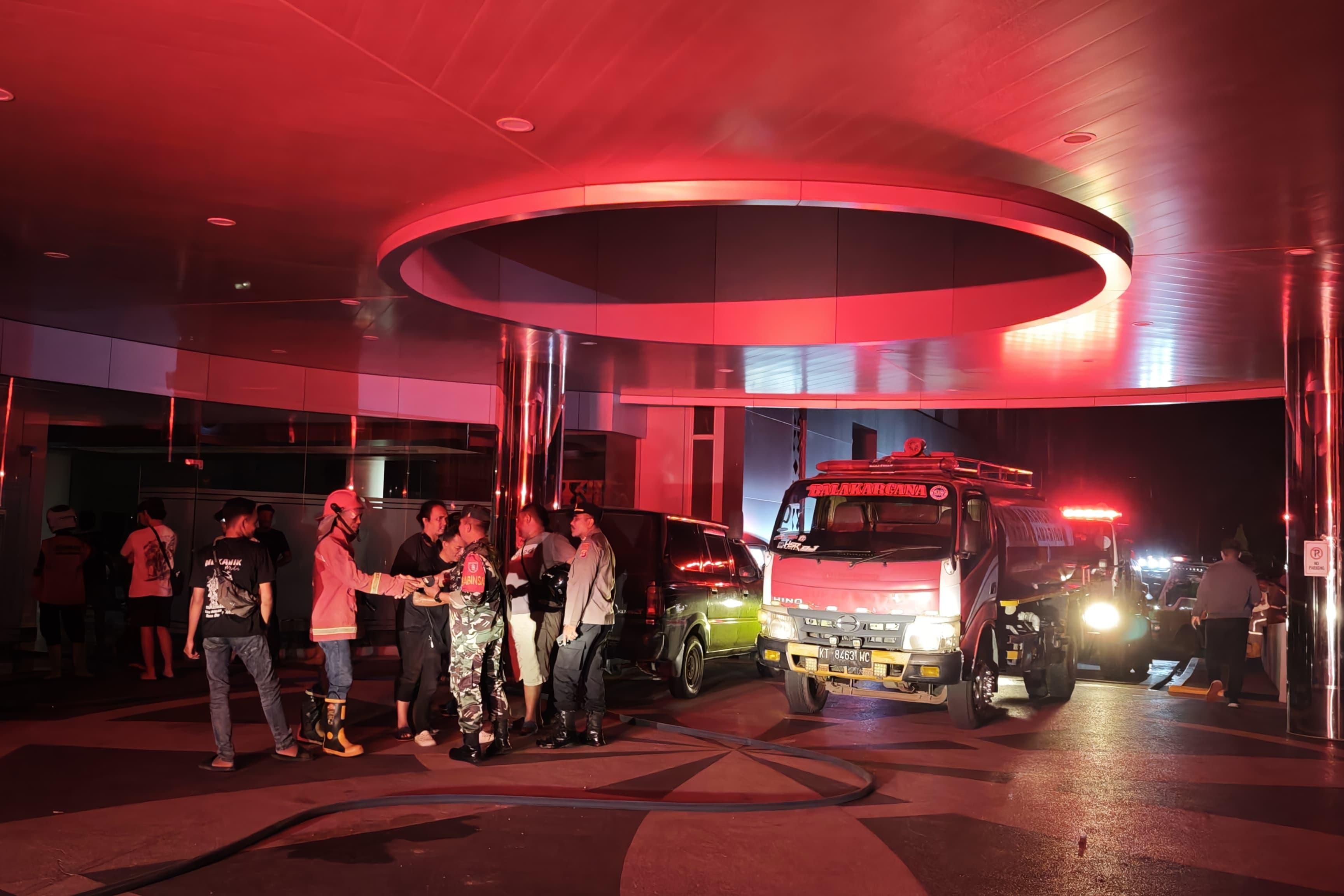 Hotel Atlet Samarinda Terbakar, Diduga Akibat Korsleting Listrik